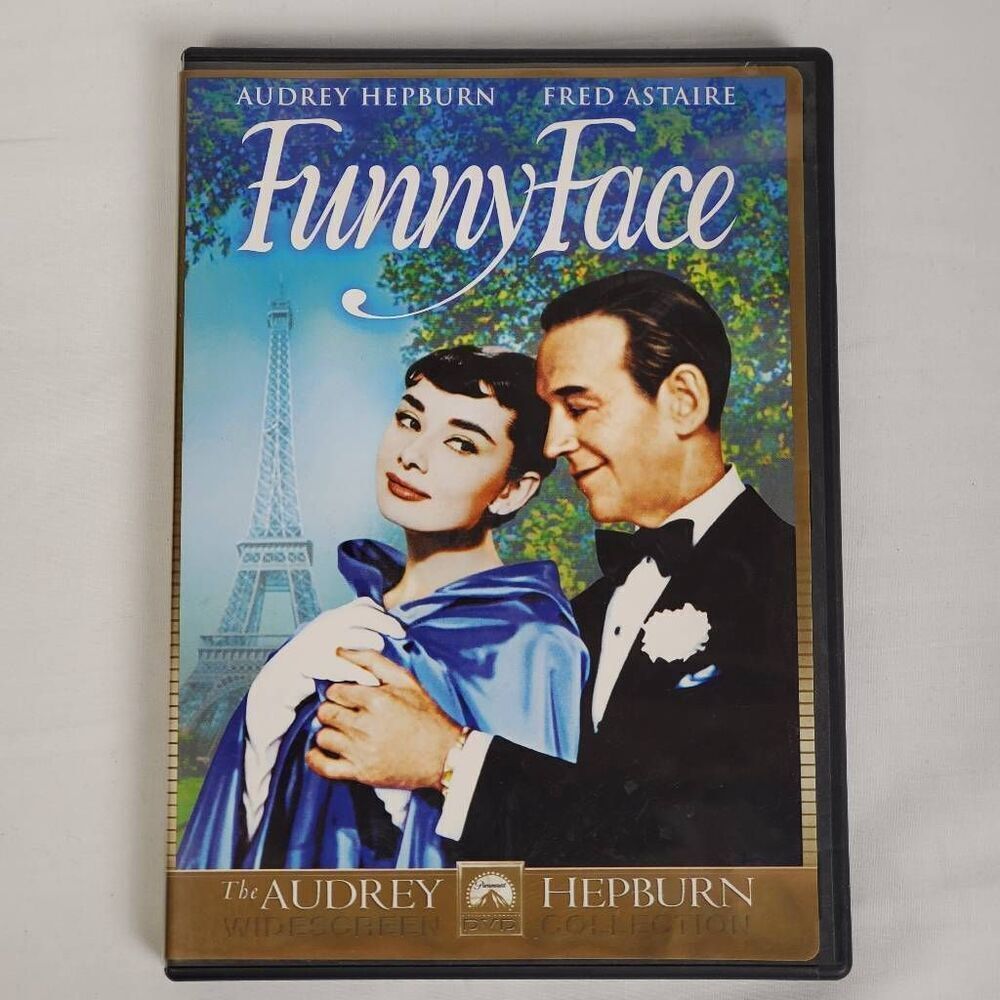 Funny Face DVD Audrey Hepburn Fred Astaire Musical Classic Paris